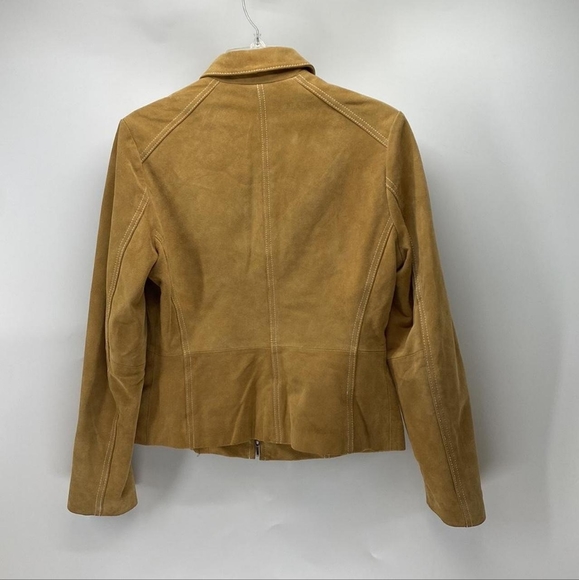 MARK EISEN SUEDE ZIPPER JACKET  XL - Picture 5 of 9